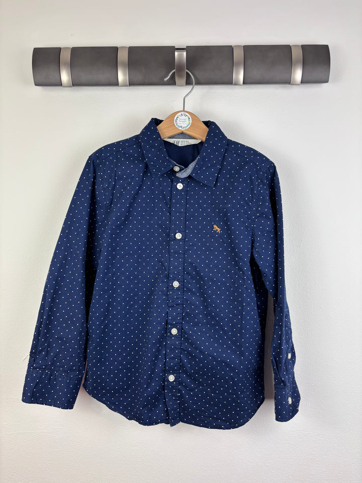 H&M Spot Shirt 6-7 Years-Shirts-Second Snuggle Preloved