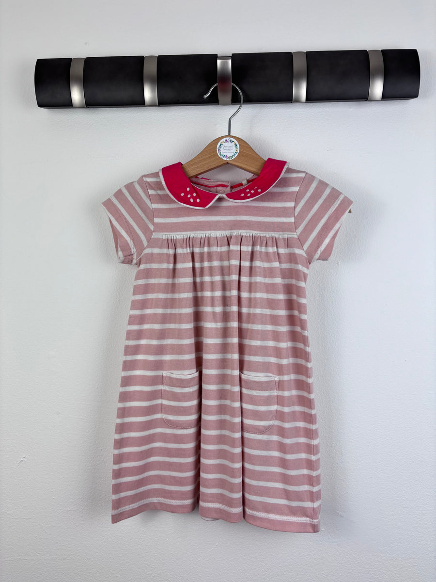 Boden Stripe Dress 6-12 Months-Dresses-Second Snuggle Preloved