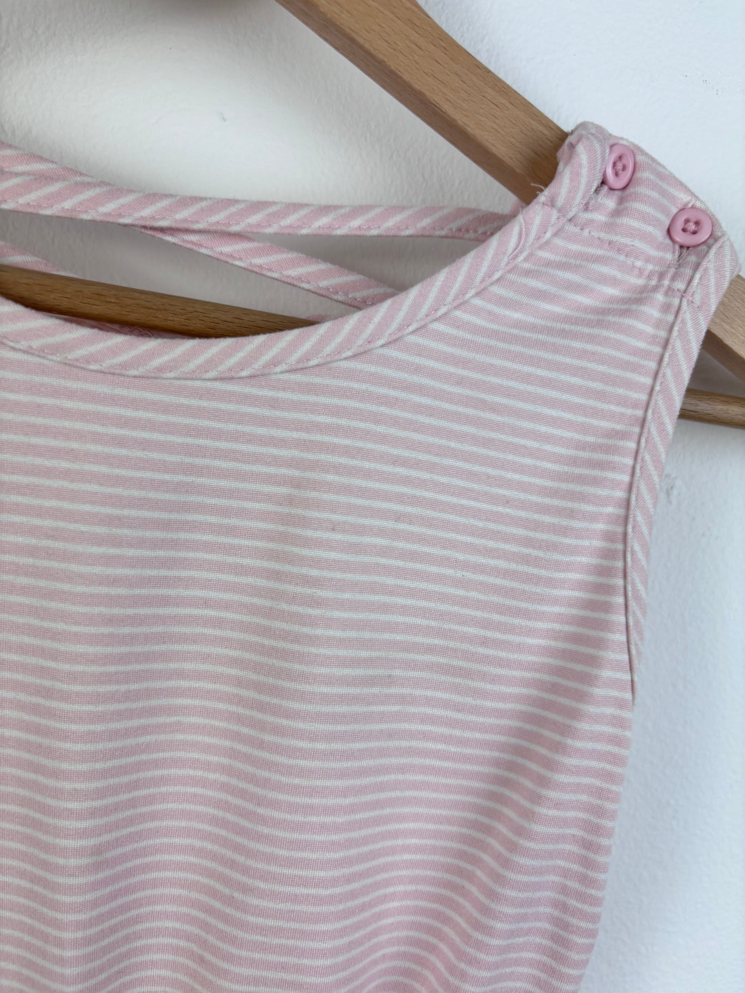 btween Pink Stripe Playsuit 7-8 Years-Play Suits-Second Snuggle Preloved