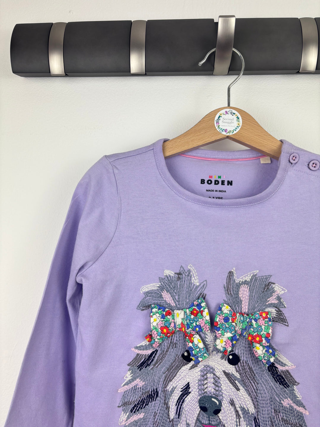 Mini Boden Dog With Bows Top Various Sizes-Tops-Second Snuggle Preloved