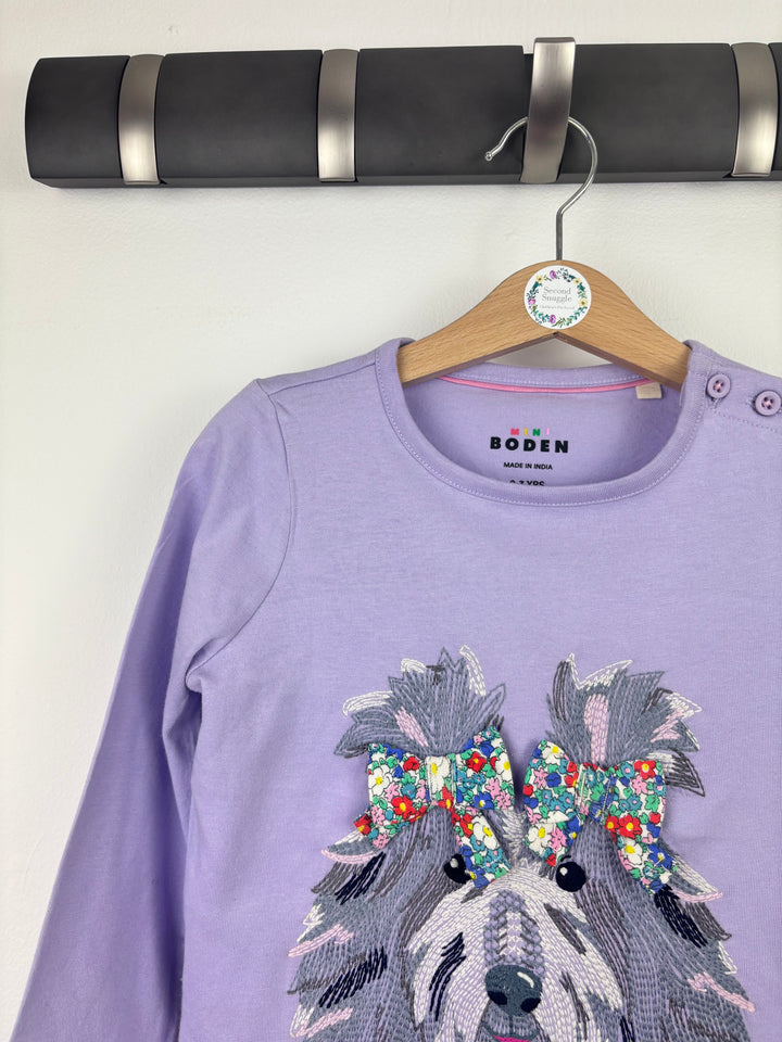 Mini Boden Dog With Bows Top Various Sizes-Tops-Second Snuggle Preloved
