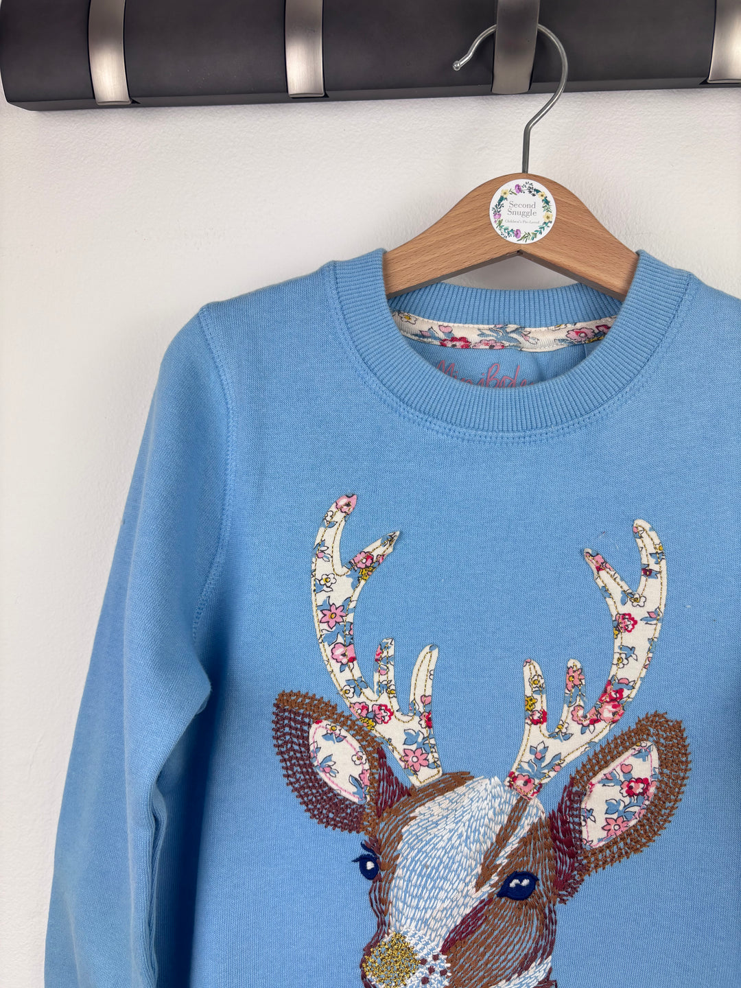 Mini Boden Reindeer Jumper 5-6 Years-Jumpers-Second Snuggle Preloved
