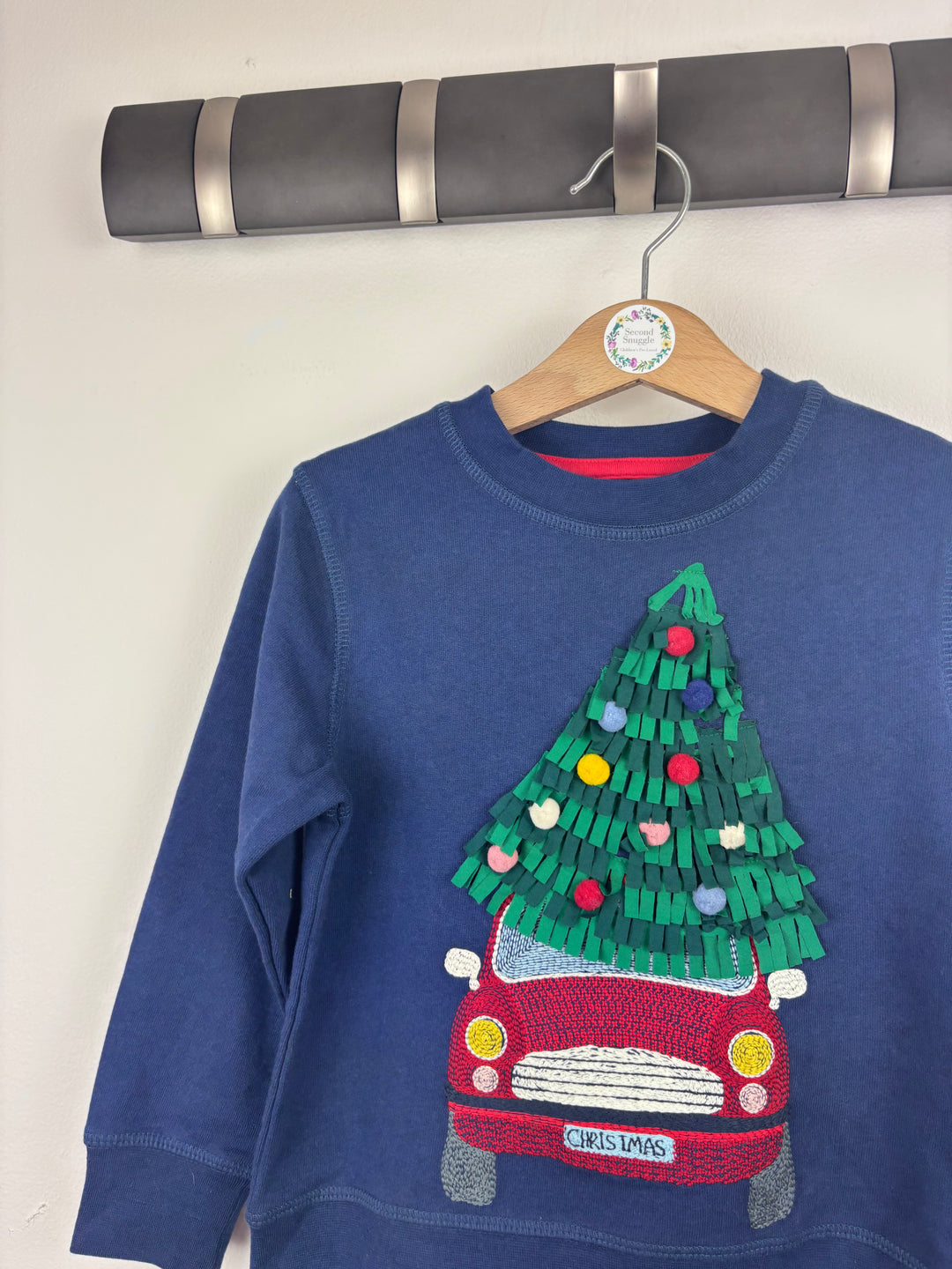 Mini Boden Christmas Tree Jumper Various Sizes-Jumpers-Second Snuggle Preloved