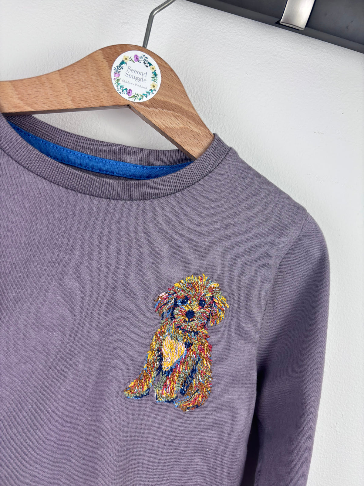 Mini Boden Dog Long Sleeve Top-Tops-Second Snuggle Preloved