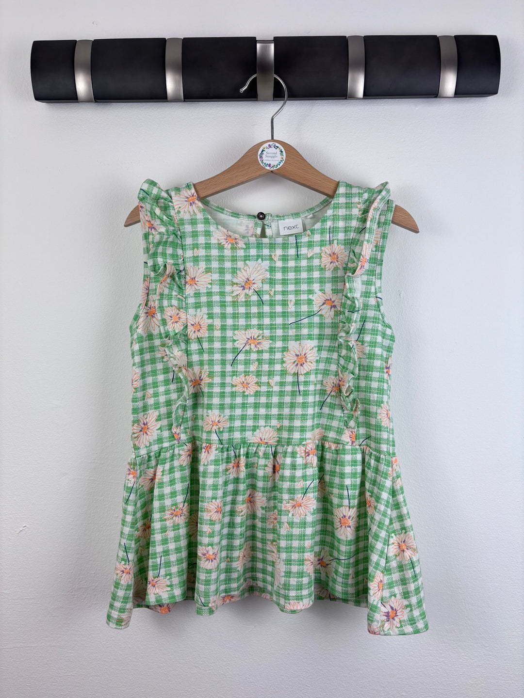 Next Green Floral Top 5-6 Years-Tops-Second Snuggle Preloved