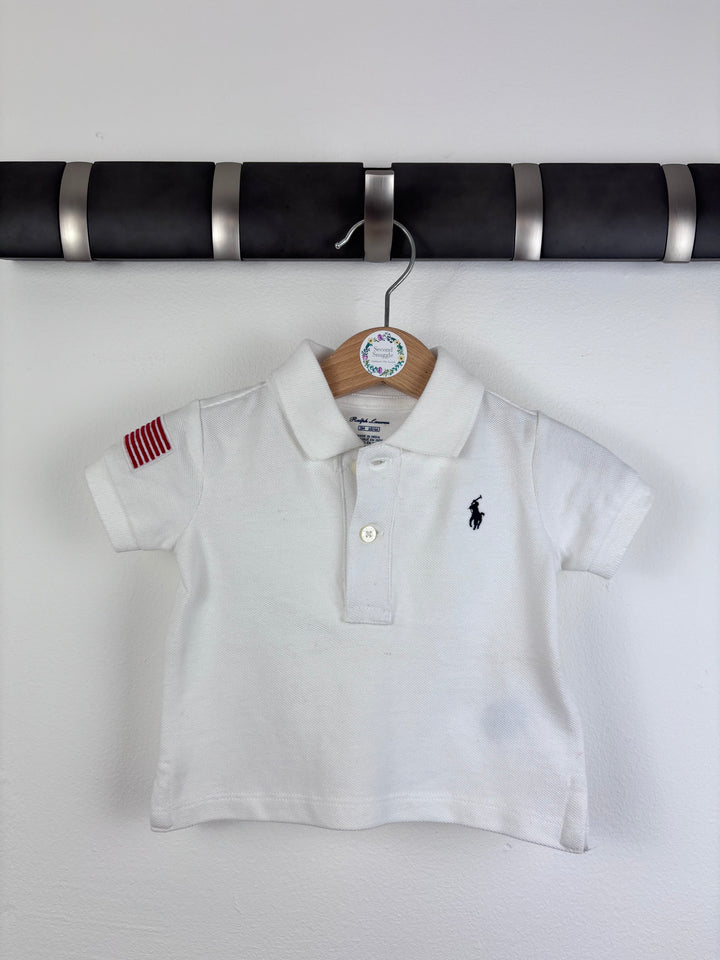 Ralph Lauren Polo Shirt 3 Months-Tops-Second Snuggle Preloved