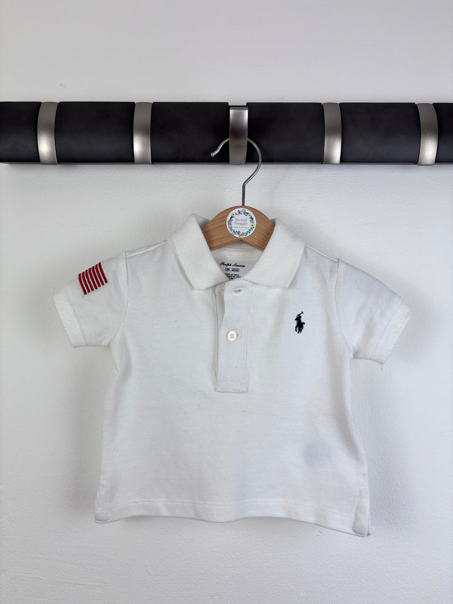 Ralph Lauren Polo Shirt 3 Months-Tops-Second Snuggle Preloved