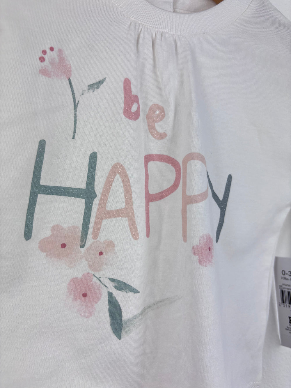 Matalan Be Happy Top 0-3 Months-Tops-Second Snuggle Preloved