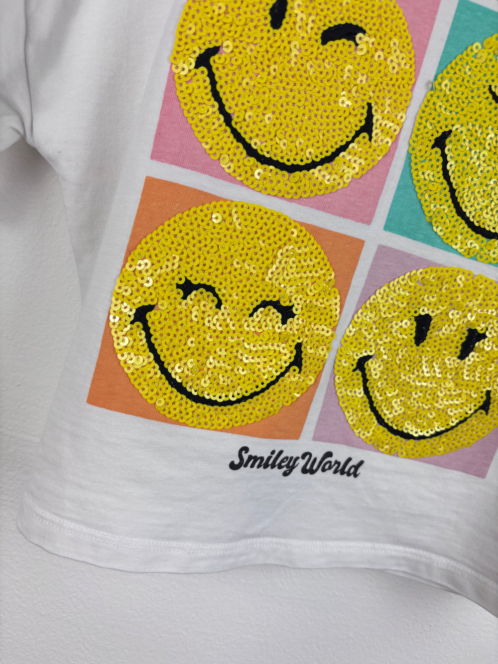 Fred & Flo Smiley T Shirt 5-6 Years-Tops-Second Snuggle Preloved