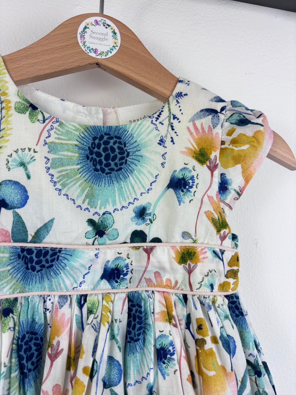 Next Floral Dress 3-6 Months-Dresses-Second Snuggle Preloved