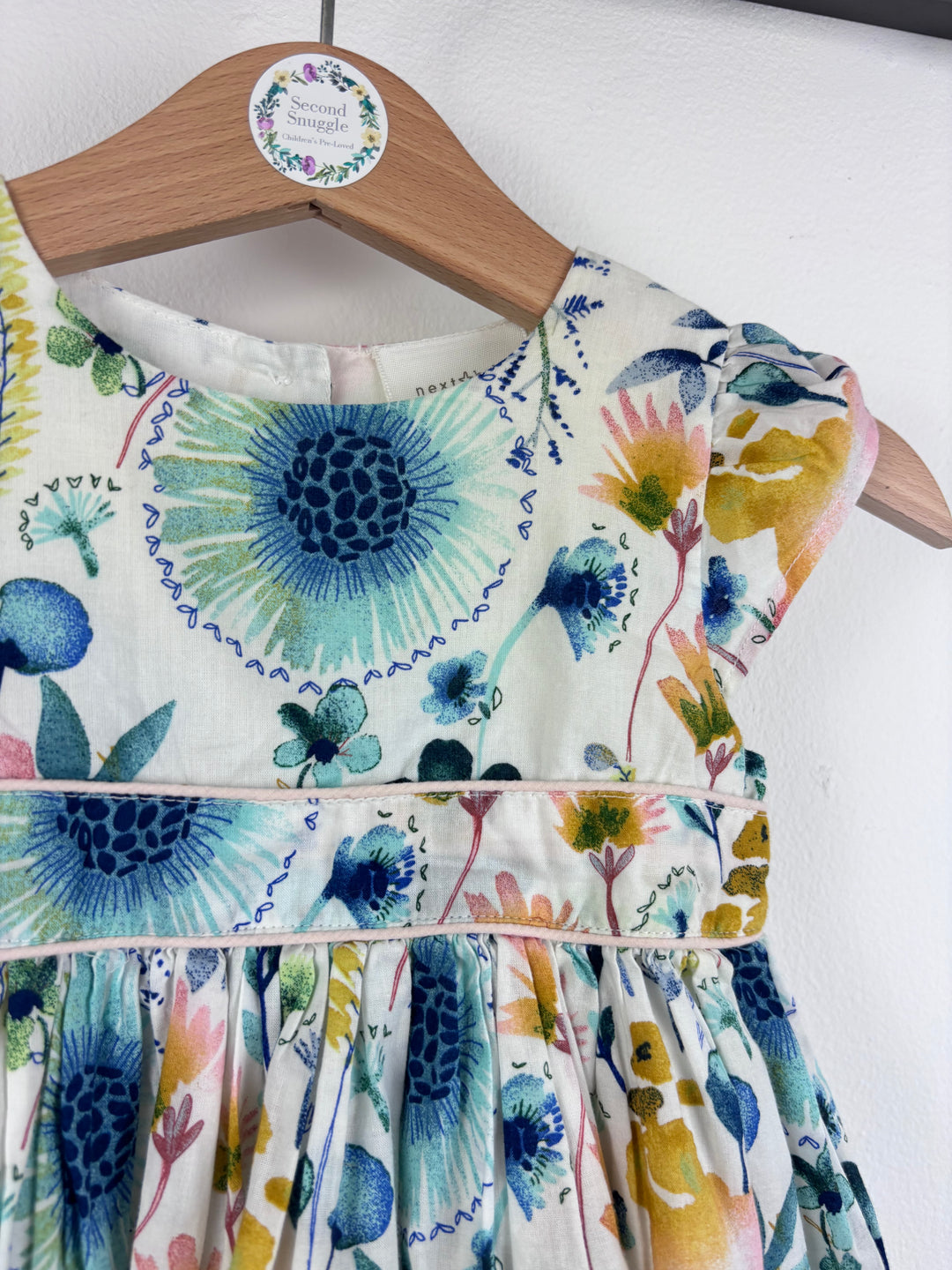 Next Floral Dress 3-6 Months-Dresses-Second Snuggle Preloved