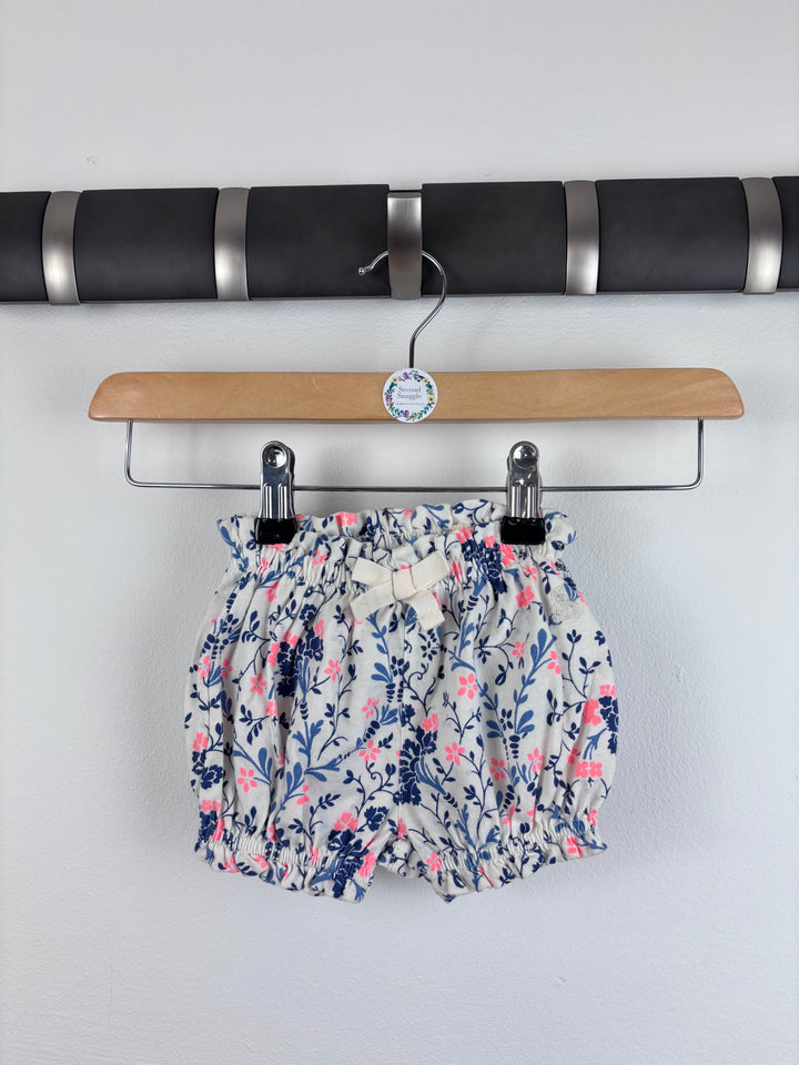 Baby Gap 2 Pack Floral Shorts 0-3 Months-Shorts-Second Snuggle Preloved