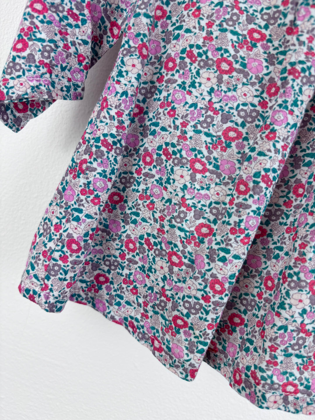 M&S Floral Blouse 0-3 Months-Tops-Second Snuggle Preloved