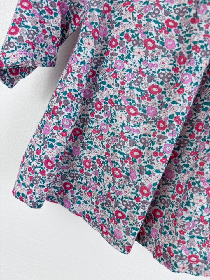 M&S Floral Blouse 0-3 Months-Tops-Second Snuggle Preloved