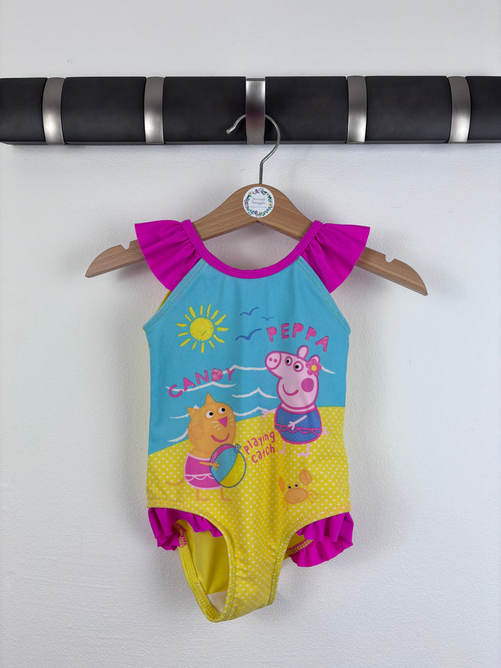 Nutmeg Peppa Pig Swimsuit 12-18 Months-Swimming-Second Snuggle Preloved