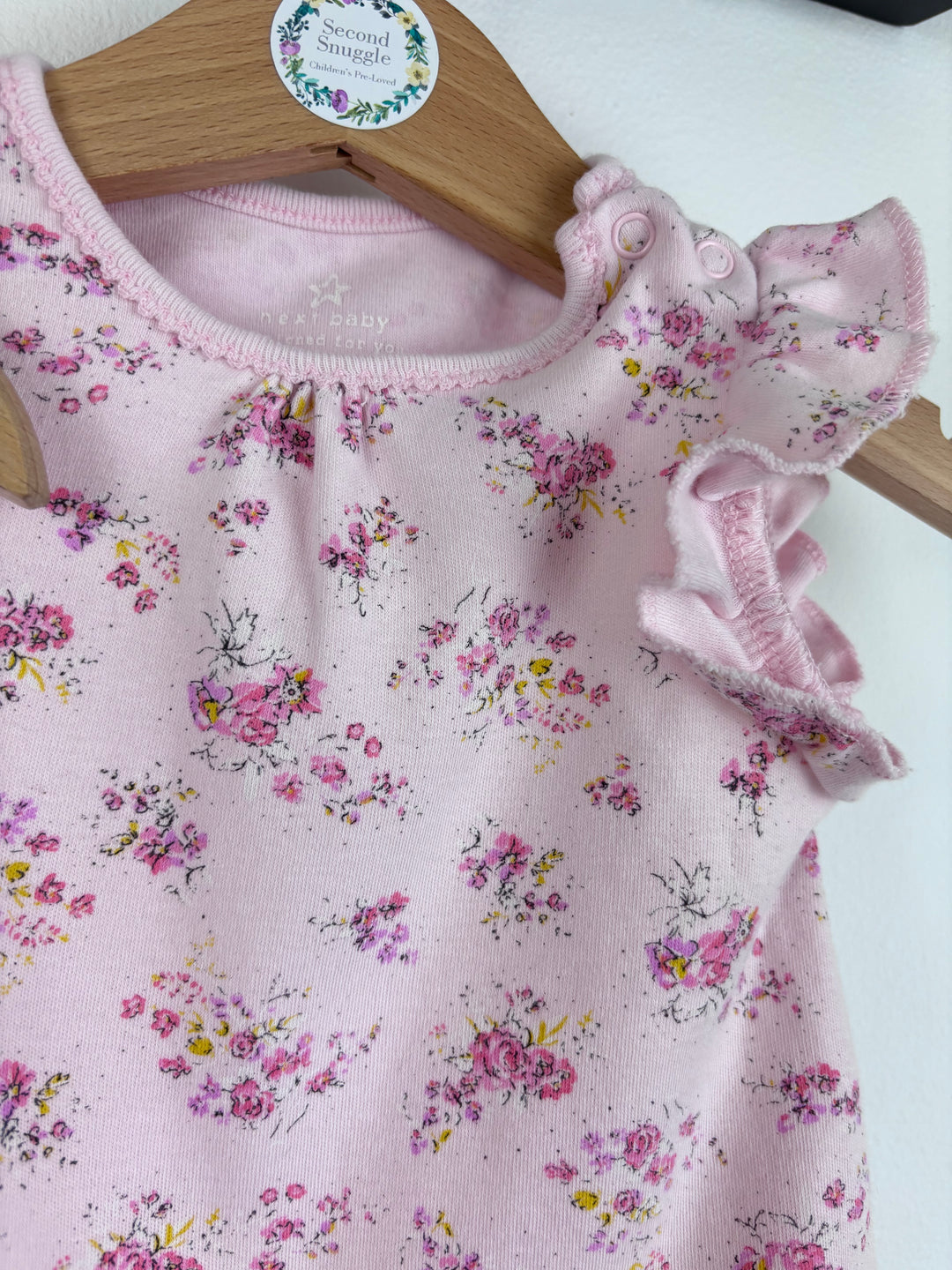Next Floral Romper Twin Pack Up To 1 Month-Rompers-Second Snuggle Preloved