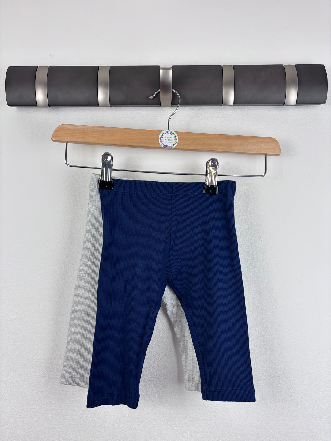 M&S 2 Pack Leggings 3-6 Months-Leggings-Second Snuggle Preloved