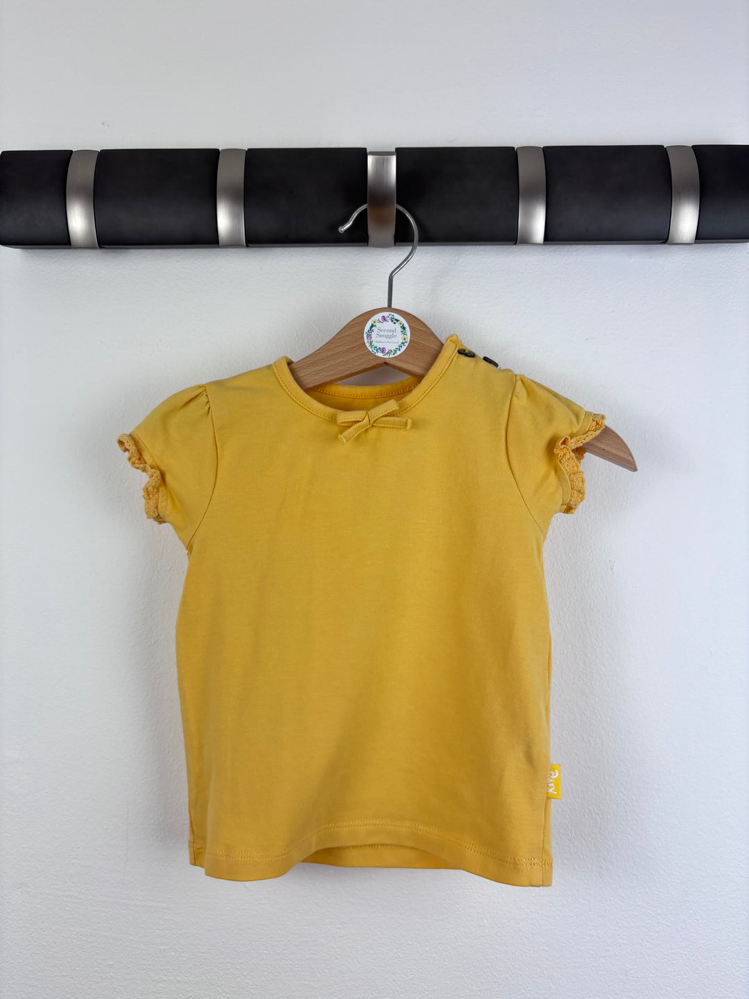 Kite Yellow T Shirt 3-6 Months-Tops-Second Snuggle Preloved