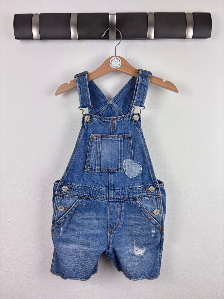 Baby Gap Denim Dungarees 5 Years-Dungarees-Second Snuggle Preloved