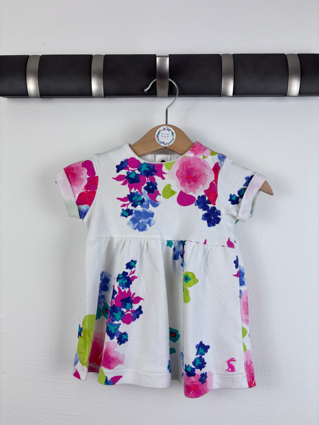 Joules Floral Dress 3-6 Months-Dresses-Second Snuggle Preloved