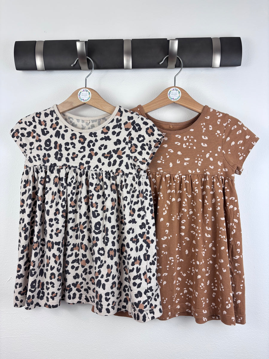 George Leopard Print Dresses 12-18 Months-Dresses-Second Snuggle Preloved