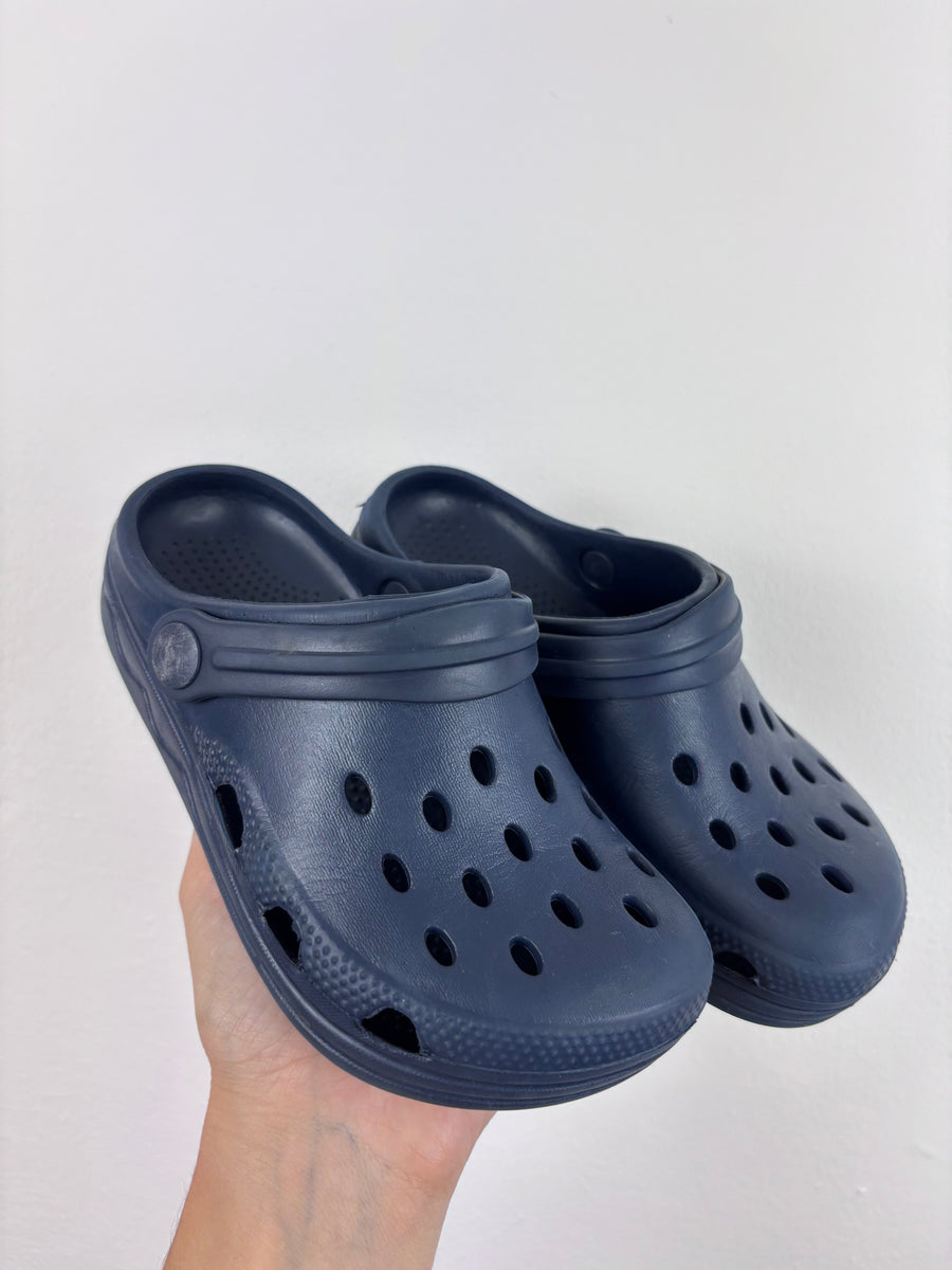 M&S Navy Clogs UK 11-Shoes-Second Snuggle Preloved
