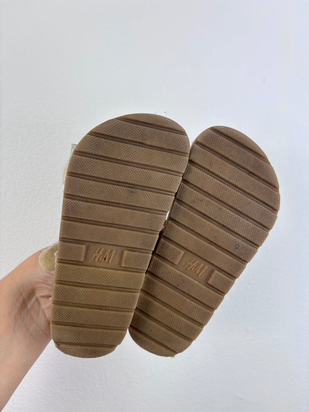 H&M Gold Sandals UK 7-Shoes-Second Snuggle Preloved