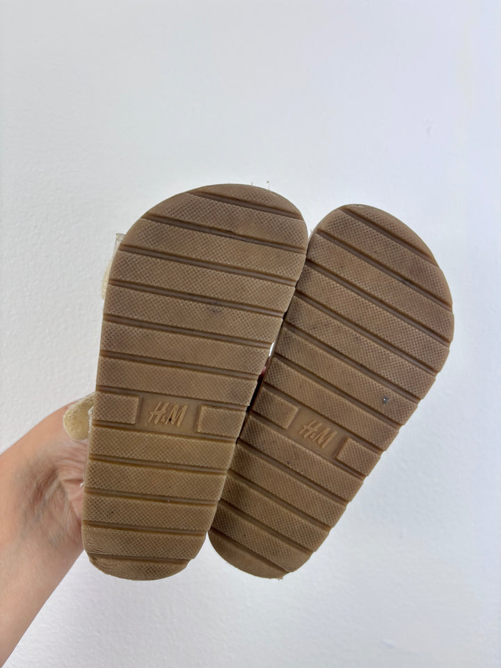 H&M Gold Sandals UK 7-Shoes-Second Snuggle Preloved