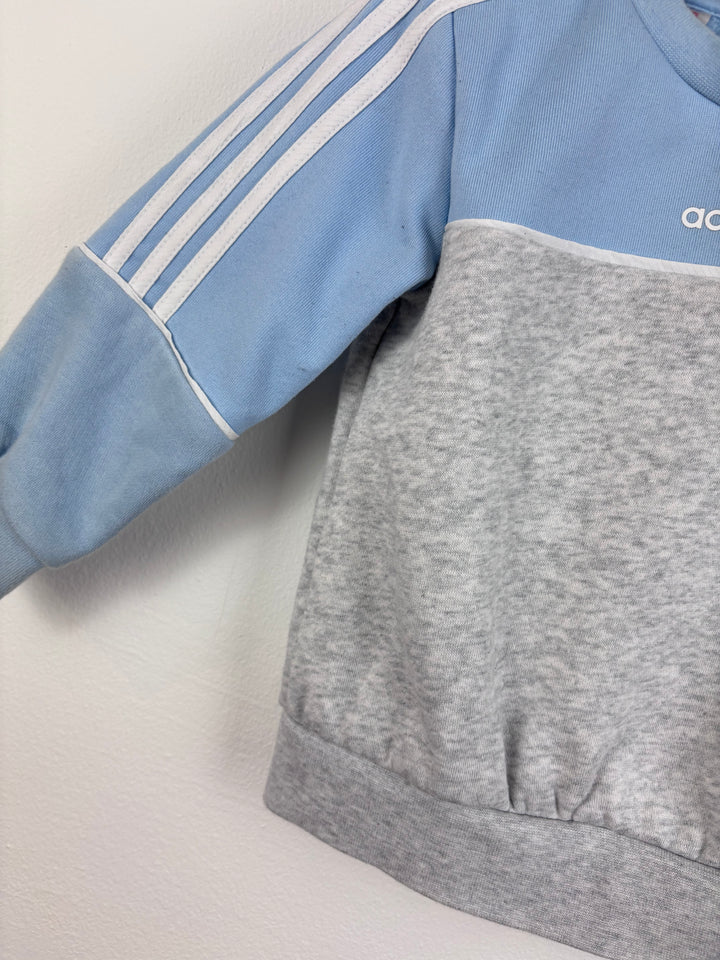 Adidas Crew Sweatshirt 18-24 Months-Jumpers-Second Snuggle Preloved