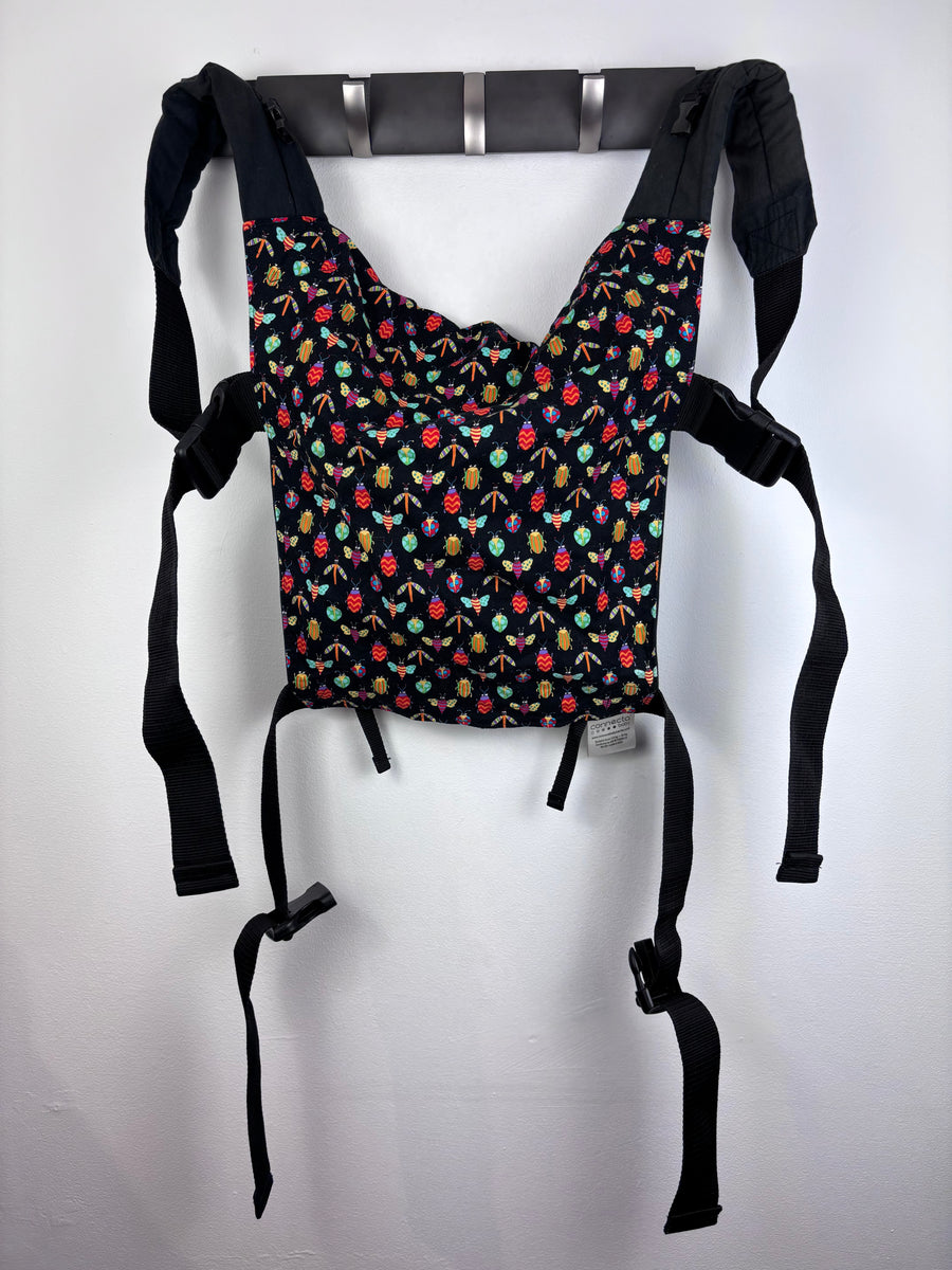 Connecta Bug Print Baby Carrier Standard Size-Slings-Second Snuggle Preloved