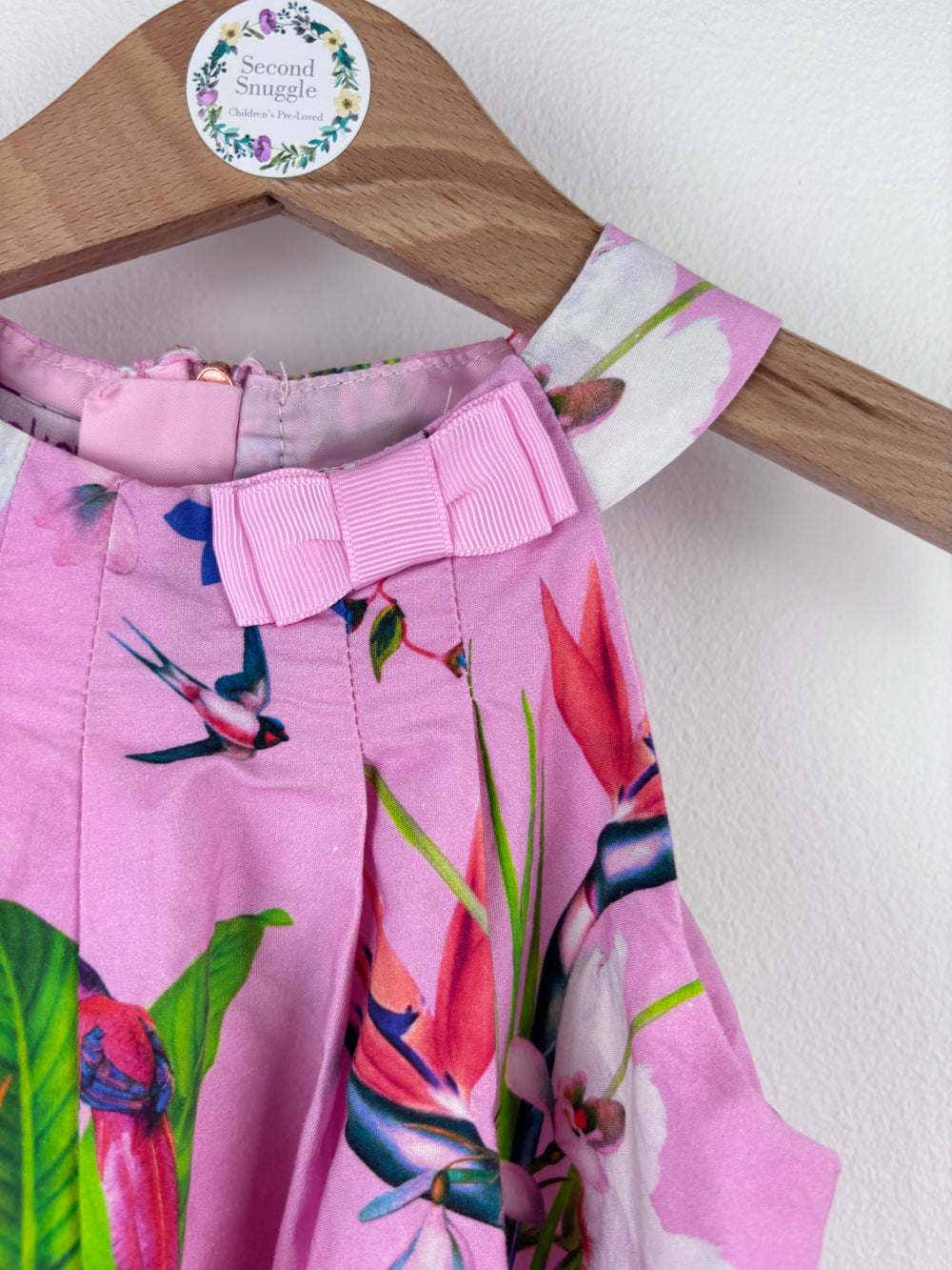 Ted Baker Floral Dress 12-18 Months-Dresses-Second Snuggle Preloved