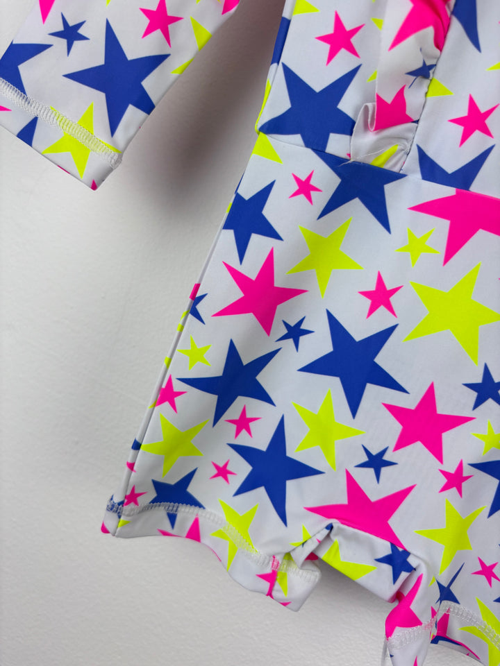 Mothercare Star Print Swimsuit 3-6 Months-Swimming-Second Snuggle Preloved