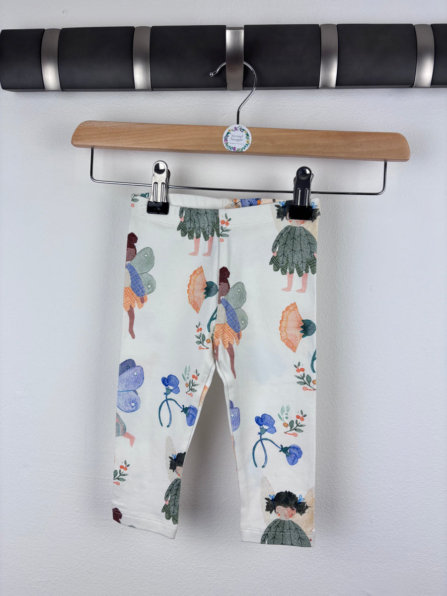 Next Fairy Print Leggings 6-9 Months-Leggings-Second Snuggle Preloved