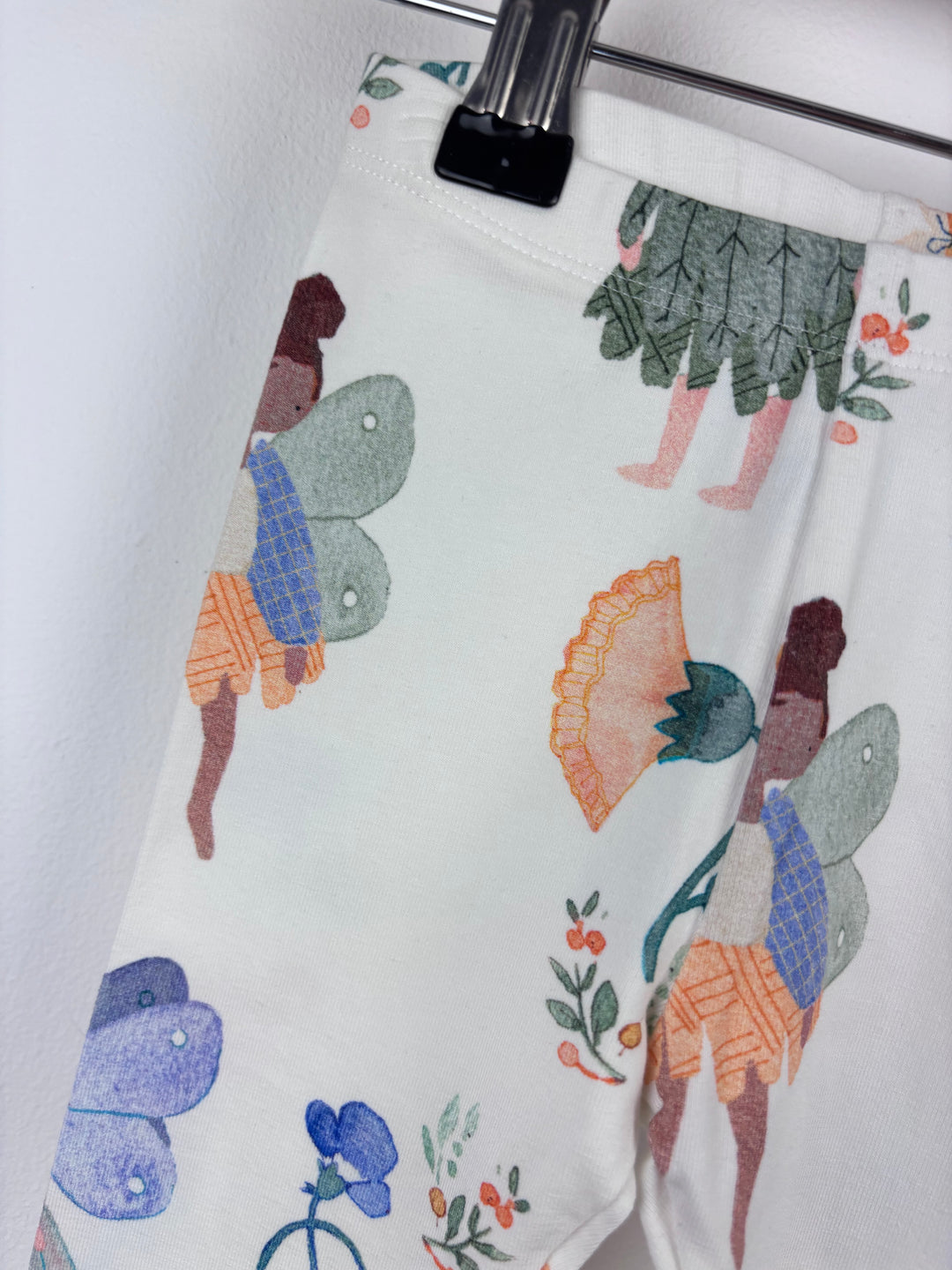 Next Fairy Print Leggings 6-9 Months-Leggings-Second Snuggle Preloved