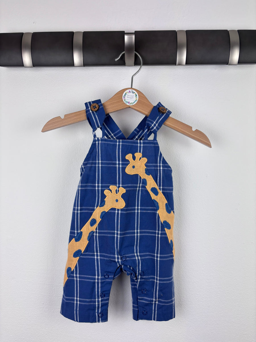Kite Giraffe Dungarees Newborn-Dungarees-Second Snuggle Preloved