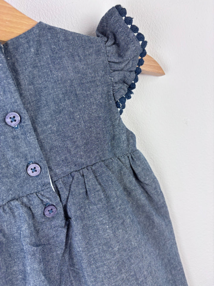 Piccalilly Space Romper 0-3 Months-Rompers-Second Snuggle Preloved