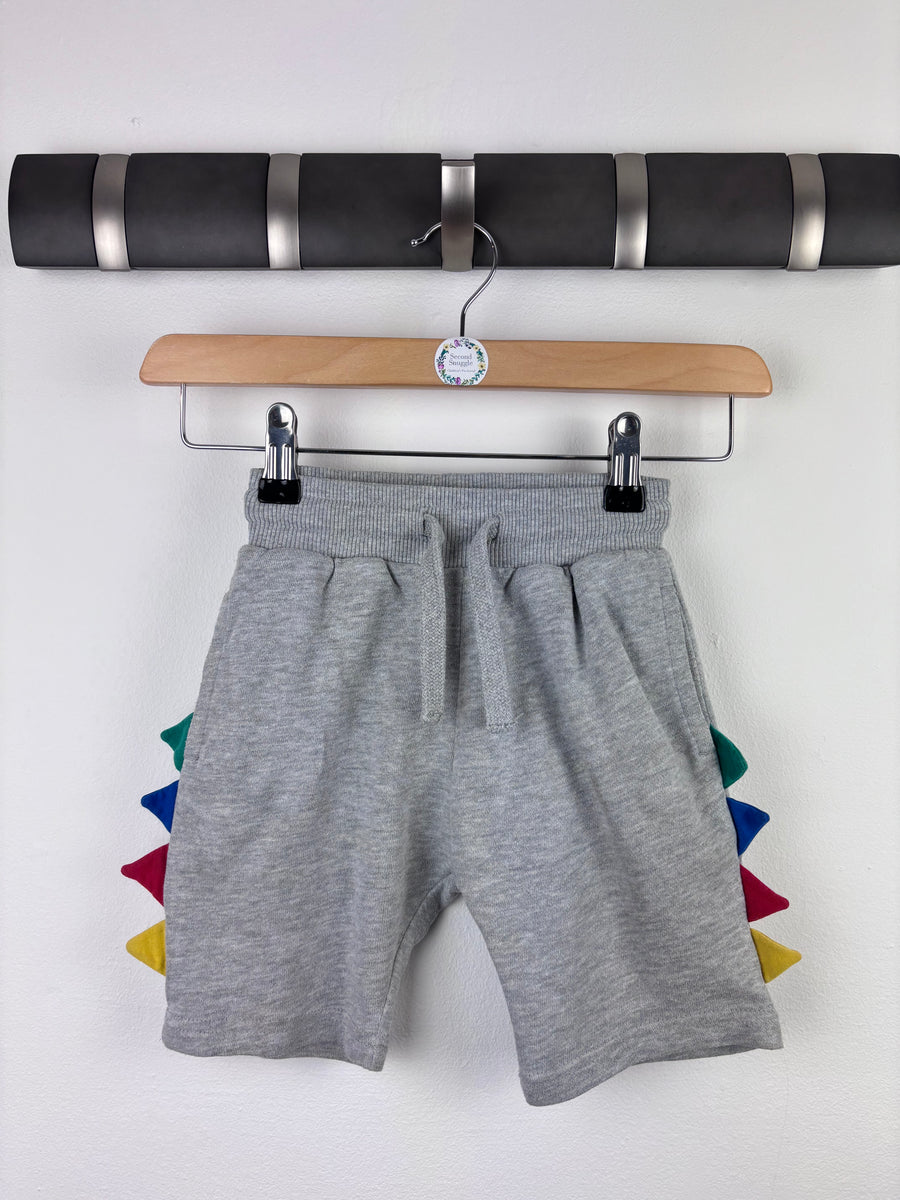 Next Dinosaur Spike Shorts 3-4 Years-Shorts-Second Snuggle Preloved