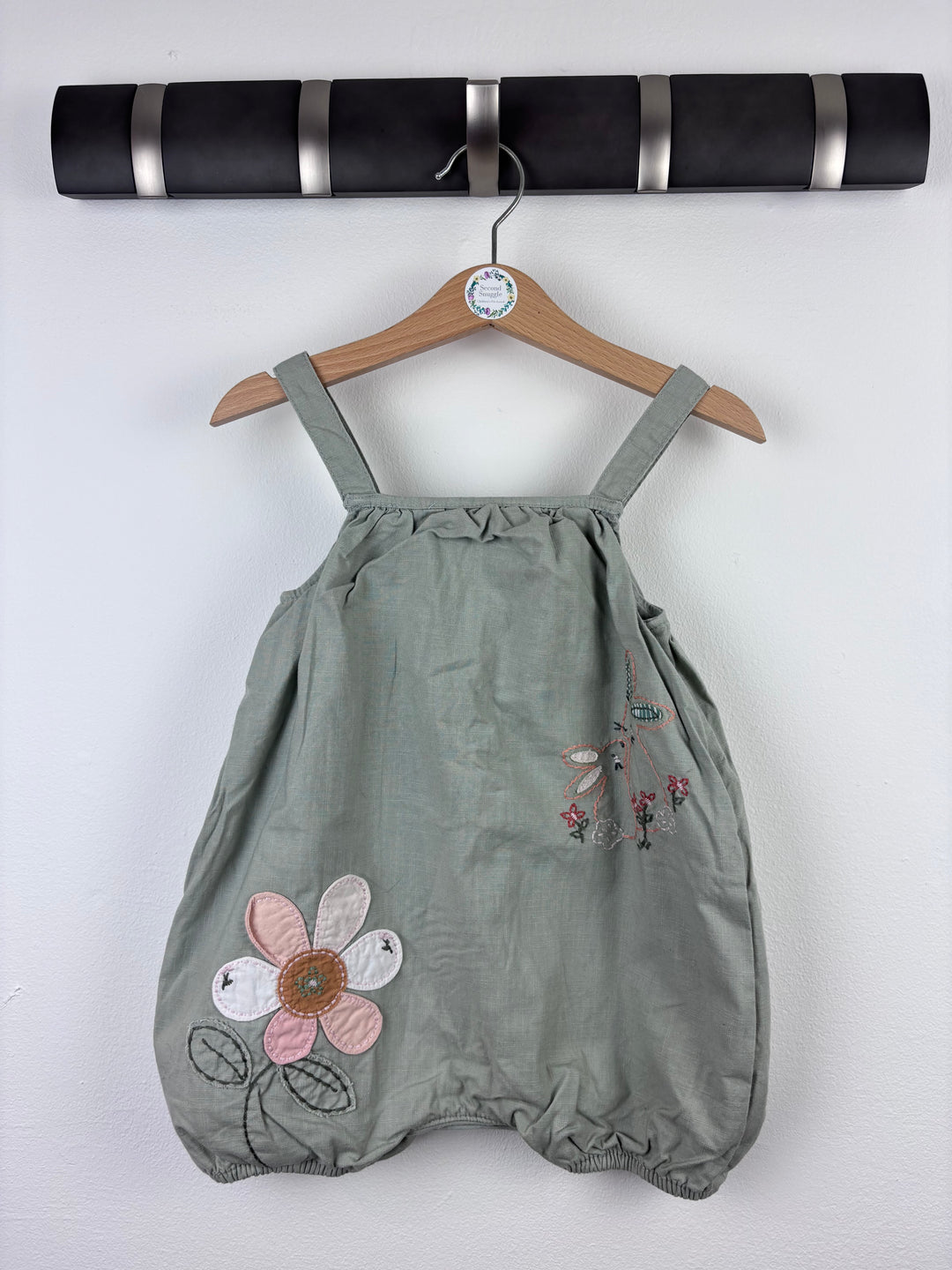 Next Flower Romper 12-18 Months-Rompers-Second Snuggle Preloved