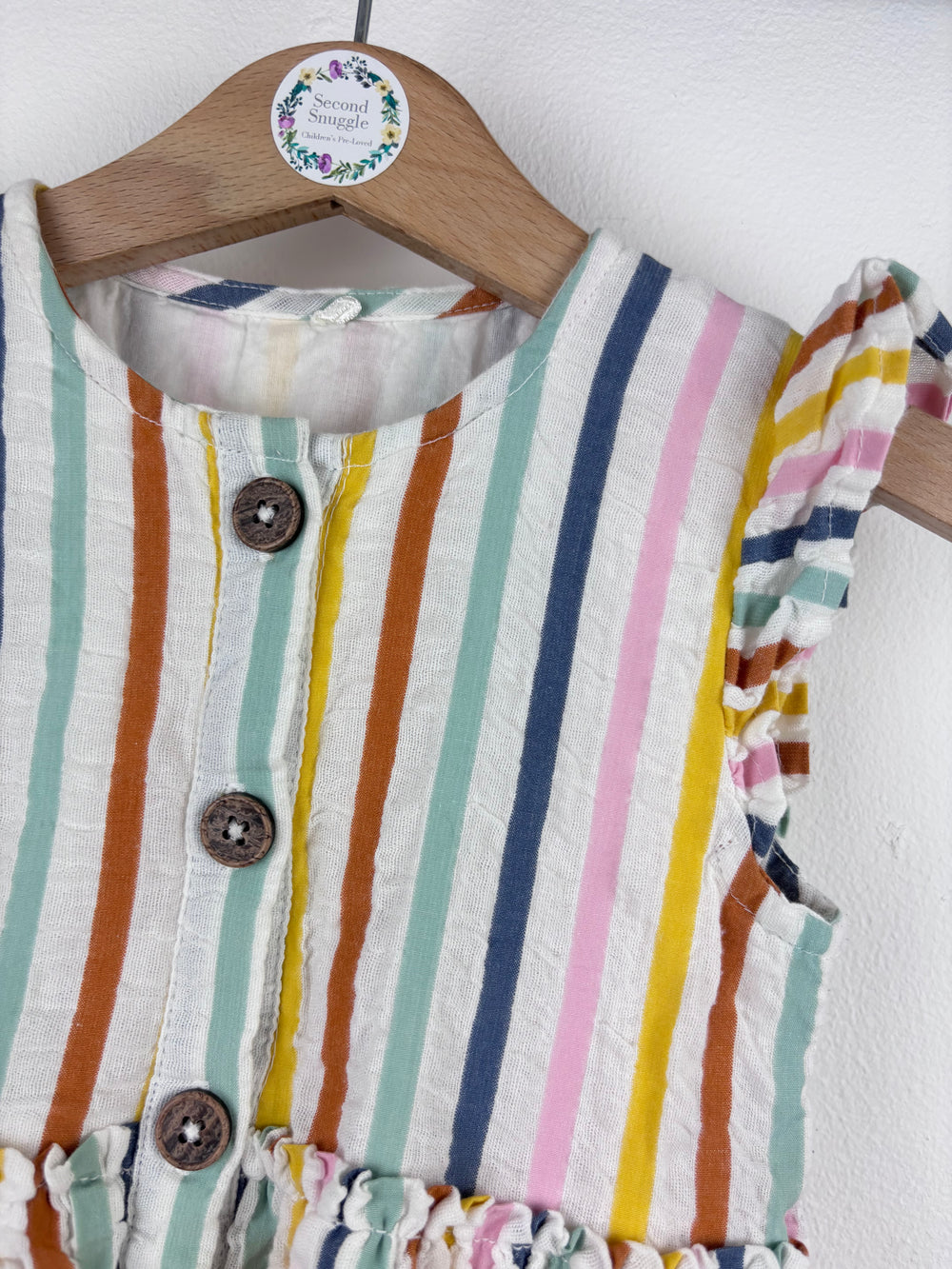 H&M Stripe Dress 2-3 Years-Dresses-Second Snuggle Preloved