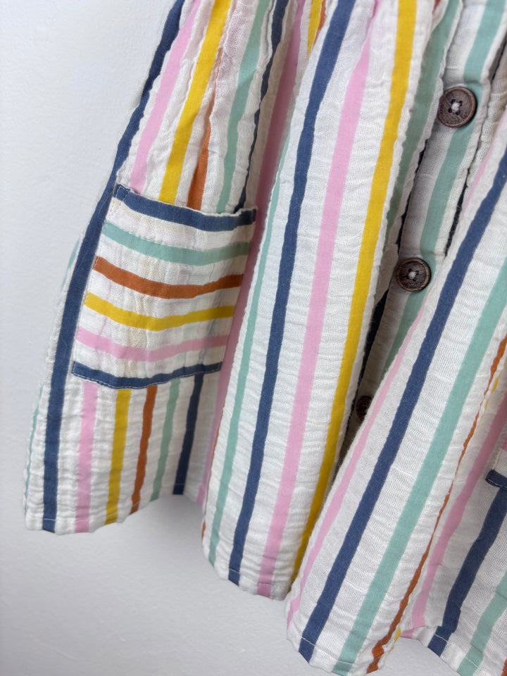 H&M Stripe Dress 2-3 Years-Dresses-Second Snuggle Preloved