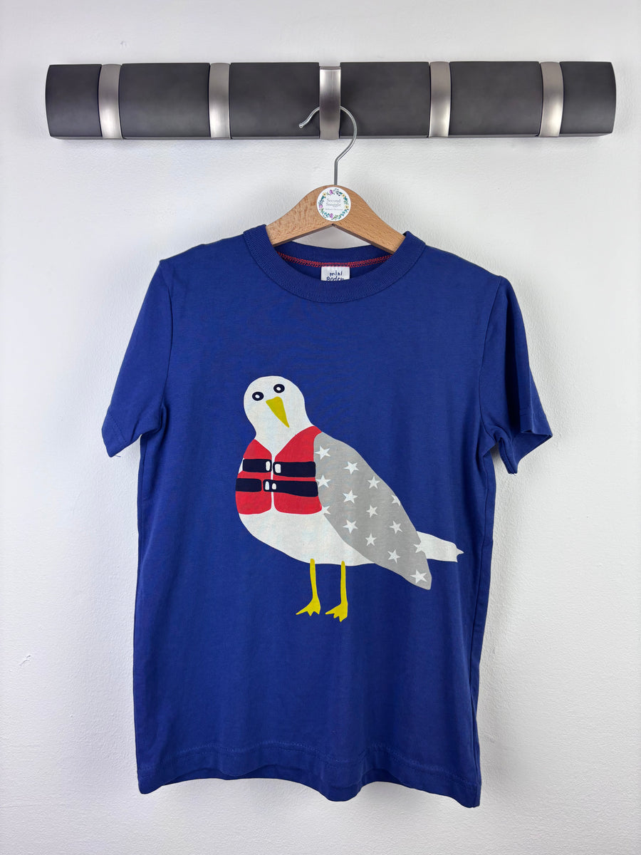 Boden Seagull T-Shirt 5-6 Years-Tops-Second Snuggle Preloved