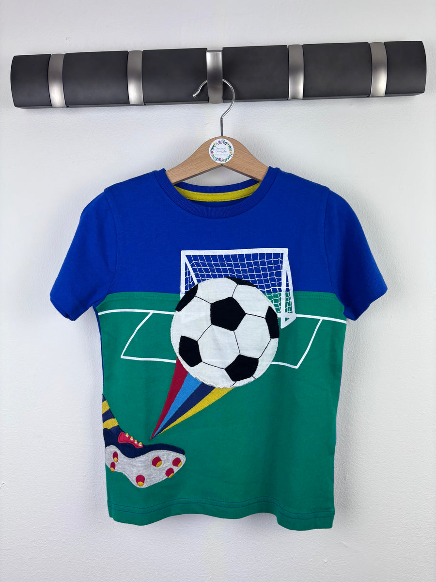 Boden Football T-Shirt 4-5 Years-Tops-Second Snuggle Preloved