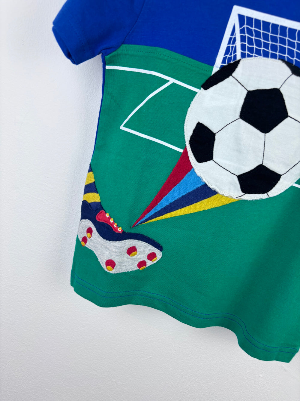 Boden Football T-Shirt 4-5 Years-Tops-Second Snuggle Preloved