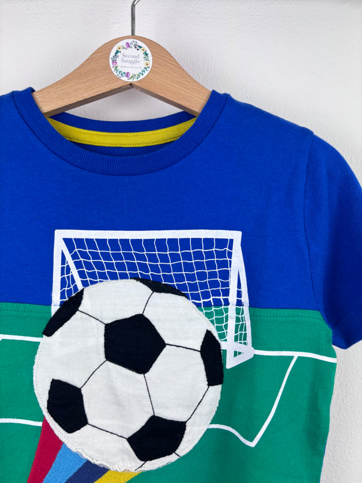 Boden Football T-Shirt 4-5 Years-Tops-Second Snuggle Preloved