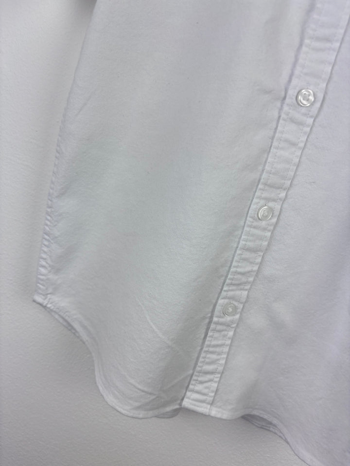 Next White Short Sleeve Shirt 7 Years-Shirts-Second Snuggle Preloved