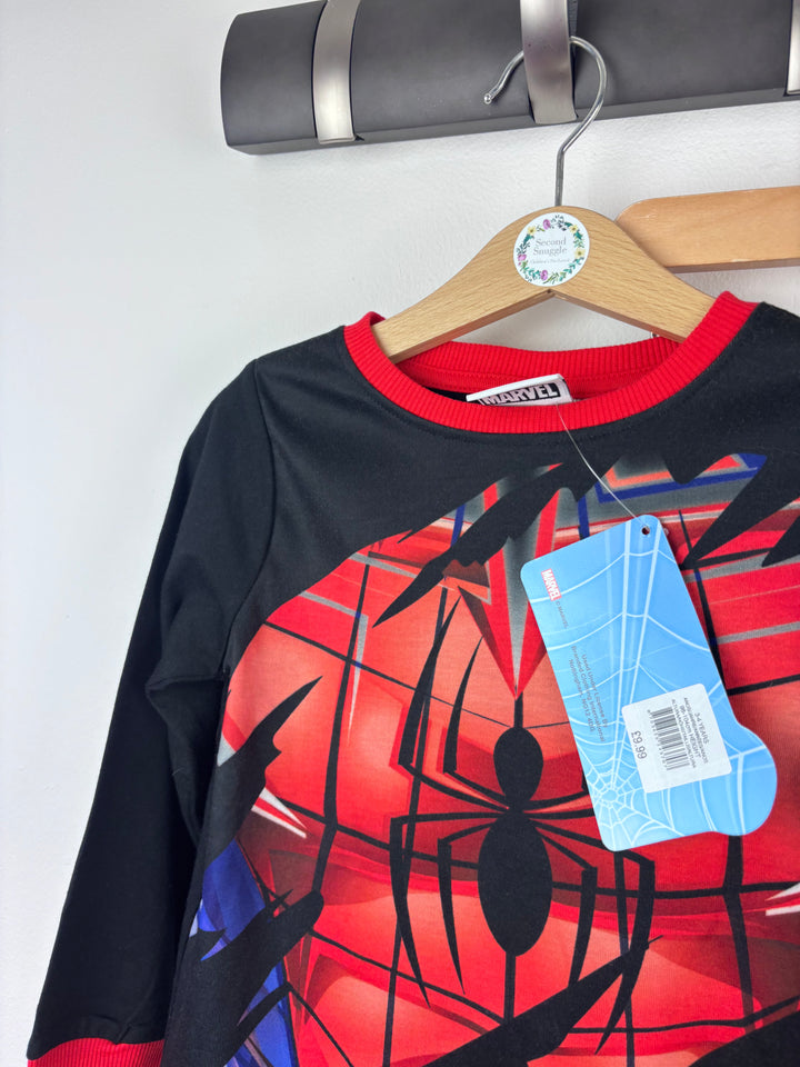Marvel Spiderman Pyjamas 3-4 Years-Night Wear-Second Snuggle Preloved