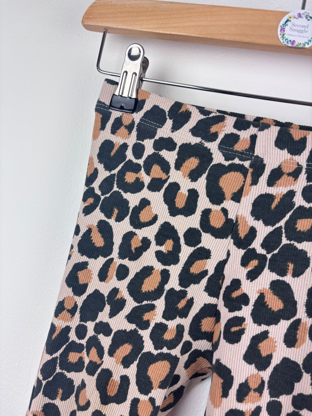 Next Leopard Print Flares 6-7 Years-Leggings-Second Snuggle Preloved