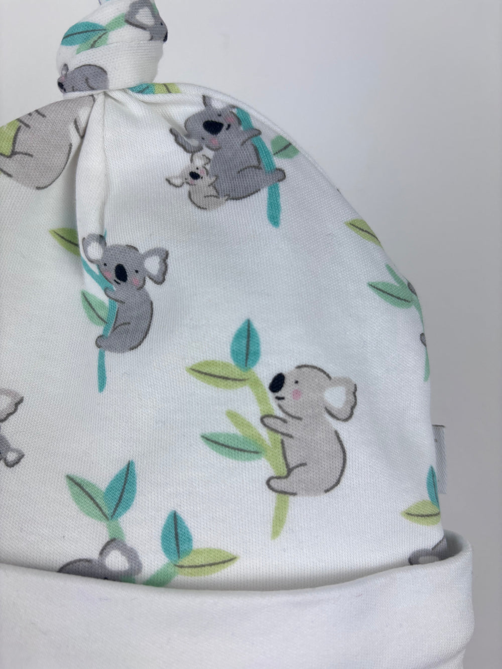 JoJo Maman Bebe Koala Print Hat 3-6 Months-Hats-Second Snuggle Preloved