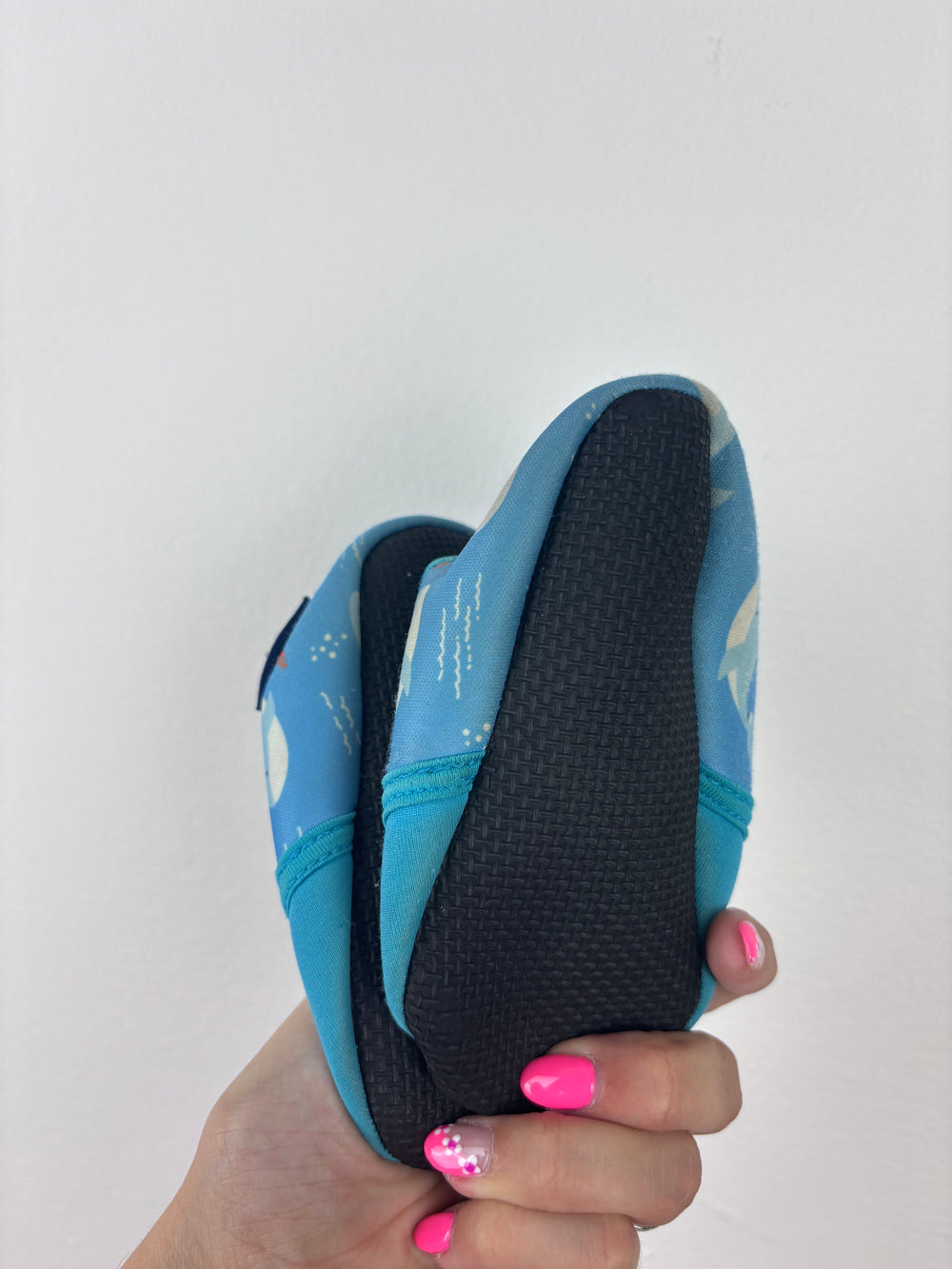 JoJo Maman Bebe Blue Swim Shoes 12-18 Months-Shoes-Second Snuggle Preloved