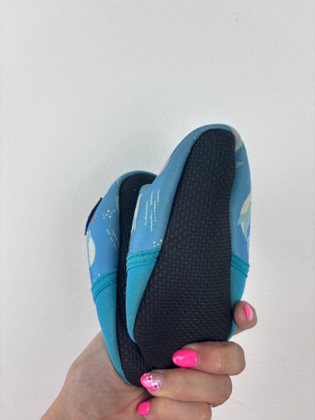 JoJo Maman Bebe Blue Swim Shoes 12-18 Months-Shoes-Second Snuggle Preloved